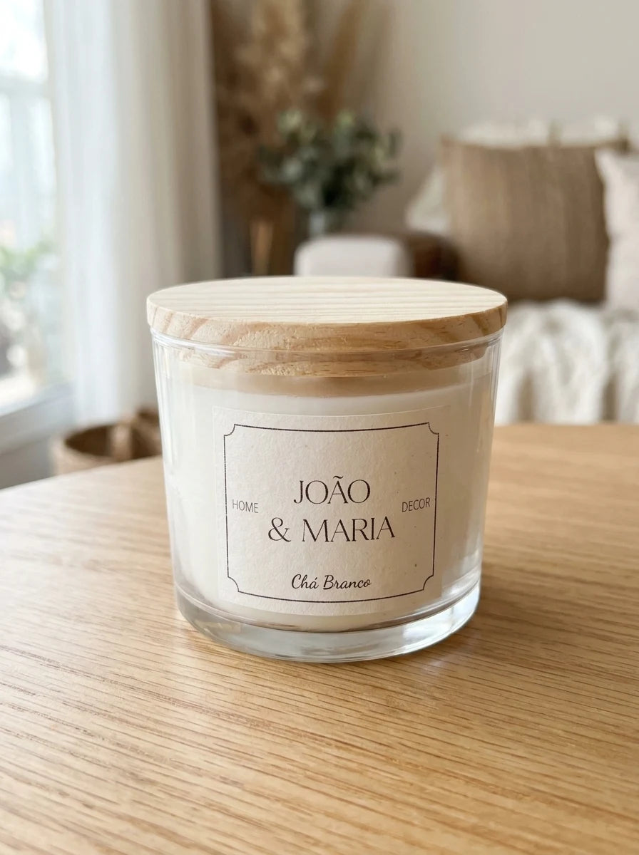 Vela Aromática Chá Branco 150 ml